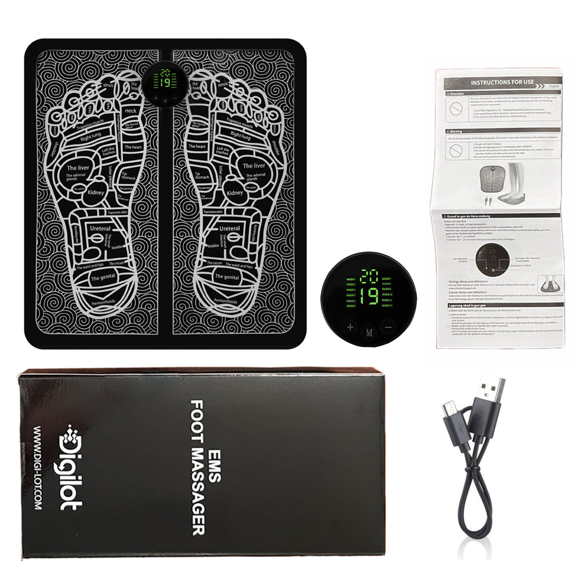 FDA-Approved Foot EMS Device