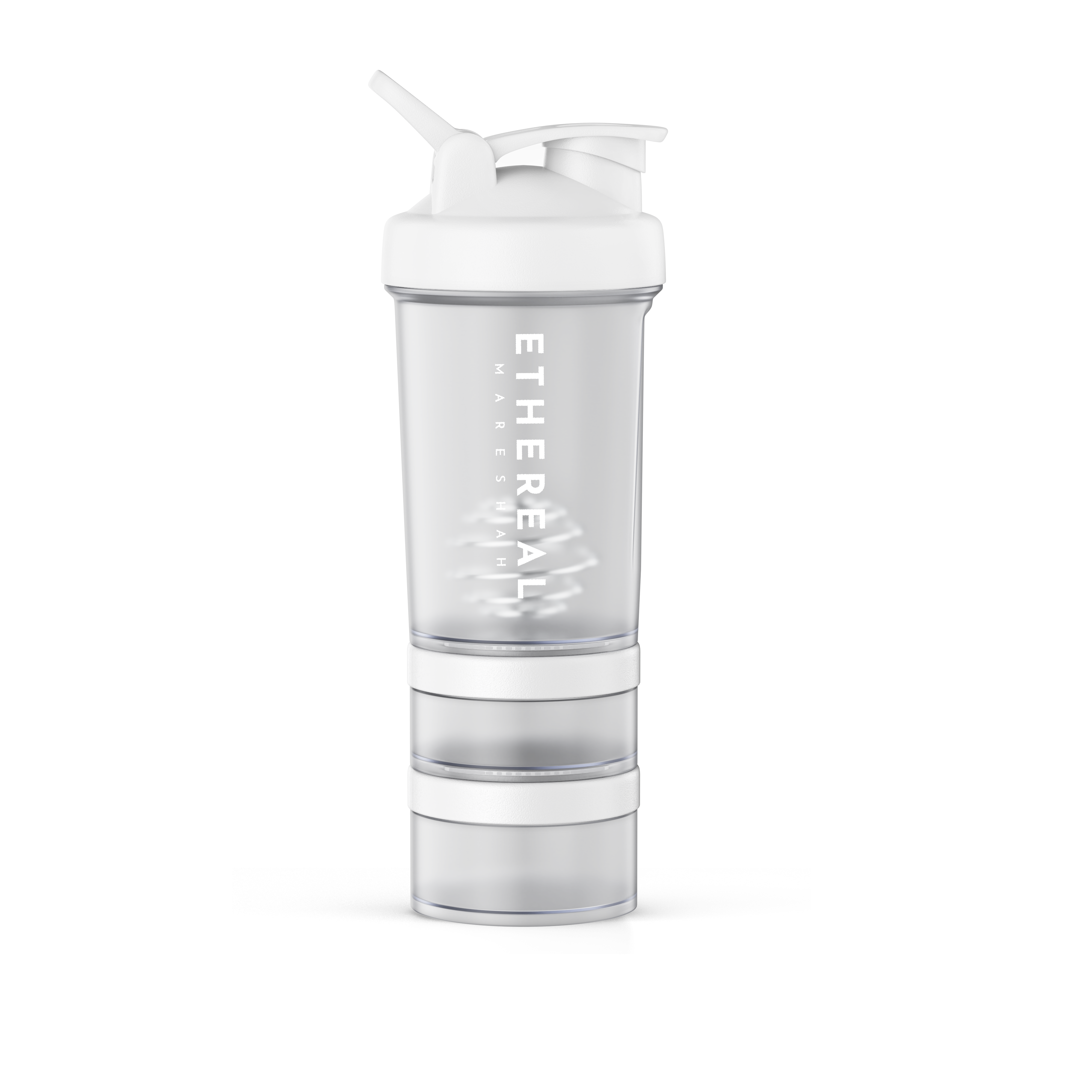 Fuel Dual Compartment Shaker Bottle