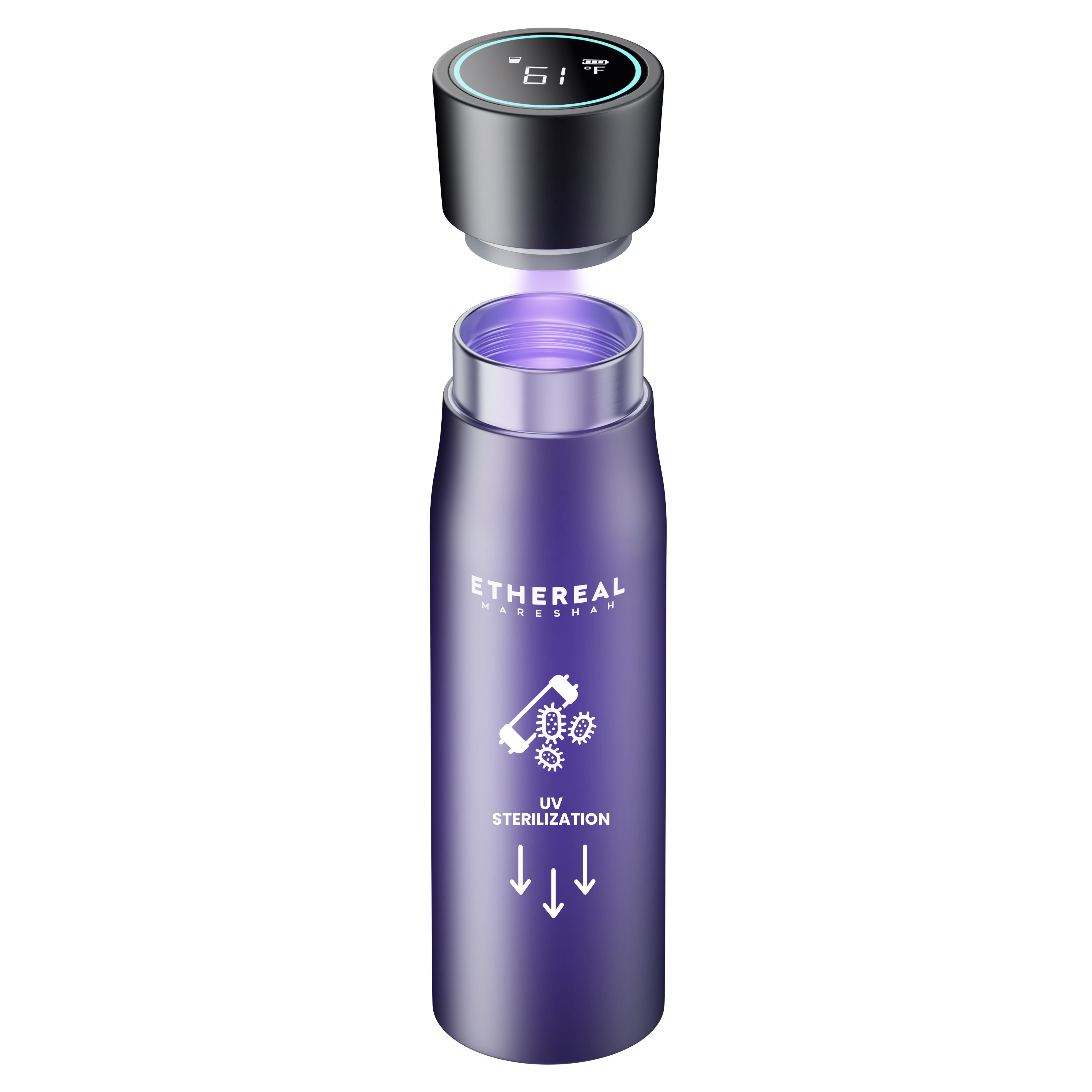 Sustain Pure UV Self-Cleaning Bottle